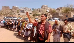 اخبار المناطق – احتفالات رسمية بنسب قبلي بين قبيلتي آل حما في منطقة العواكب بمديرية الحد بيافع