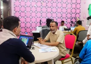 اخبار المناطق – المدير السنة لبروم ميفع يقوم بزيارة تفقدية للجنة الحقائب المتنقلة للأحوال المدنية بوزارة الداخلية