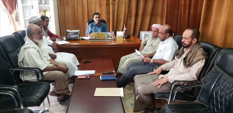 الهيئة الإدارية للمجلس المحلي بمديرية القطن تعقد إجتماعها الدوري السادس للعام 2025م