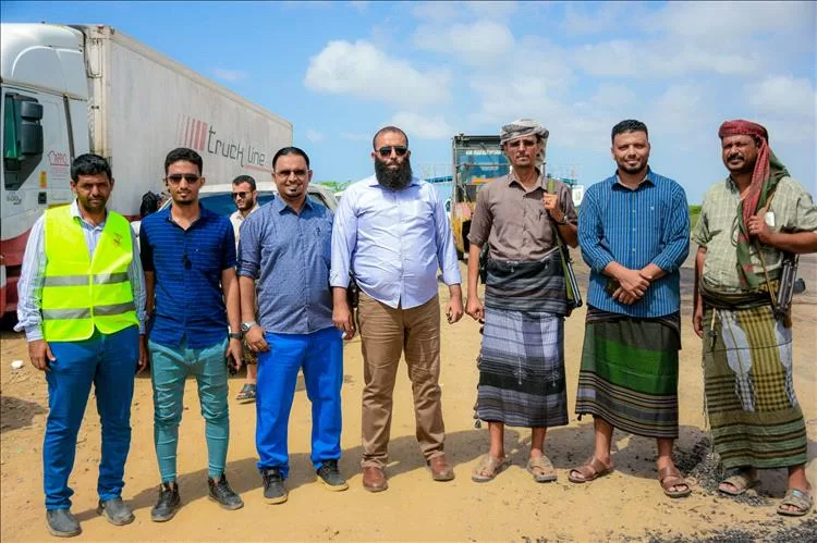 تنفيذ المرحلة الأولى لإعادة شريان الحياة للخط الدولي بابين بمبادرة شبابية