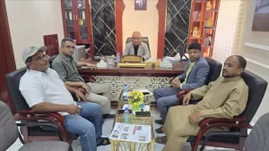 اخبار المناطق – مدير عام مديرية سيئون يجتمع بنقابة المهندسين اليمنيين في محافظة حضرموت