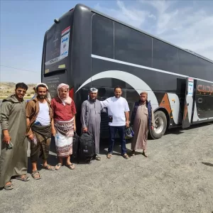 اخبار المناطق – مغادرة بعثة حجاج بيت الله الحرام من مديرية مكيراس