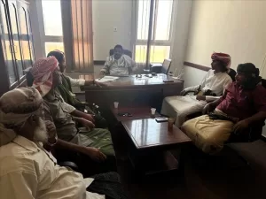 اخبار المناطق – مكتب مؤتمر حضرموت الجامع يقوم بزيارة إدارة التربية والمنظومة التعليمية في المديرية