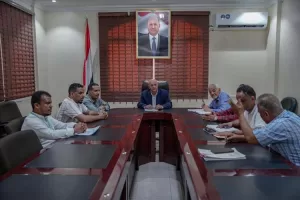 اخبار المناطق – وزير المياه والبيئة يبرم اتفاقية لتجديد مصادر المياه في أبين