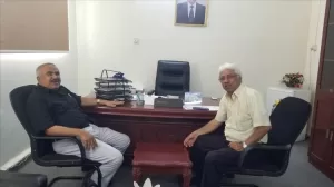 اخبار عدن – اجتماع مدير مكتب المنظومة التعليمية الفني مع المدير التنفيذي لصندوق تطوير المهارات