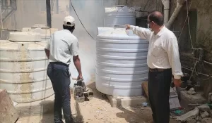 اخبار عدن – استمرار حملة الرش الضبابي والرذاذي في منطقة المنصورة