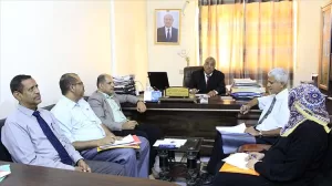 اخبار عدن – اللجنة العليا لتصنيف الجامعات في اليمن تتباحث حول تنظيم ورشة عمل لتقييم الدورة