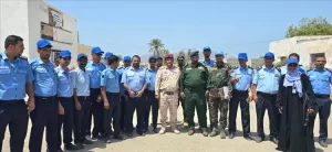 اخبار عدن – اللقاء بين اللواء عاطف وفريق معهد تدريب قوات حفظ السلام