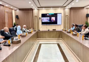 اخبار عدن – الوزير السقطري يتباحث مع وفد المؤسسة المالية الدولي حول المشاريع الزراعية والسمكية