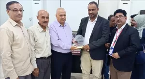 اخبار عدن – تكريم الداؤدي والبيشي وعدد من الشخصيات من قبل إدارة الطوارئ والإسعاف