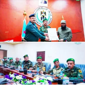 اخبار عدن – حزام الضالع يتصدر المراتب الأولى في الأداء والتأهيل الإداري