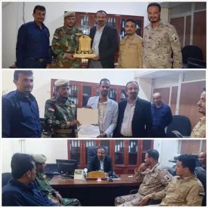 اخبار عدن – قائد لواء الدعم الاستقراري يكرم الوكيل النوبة تقديراً لتميزه في خدمة أسر الشهداء والجرحى