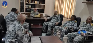 اخبار عدن – قائد مصلحة خفر السواحل يرأس اجتماعًا لمديري الإدارات السنةة للمصلحة