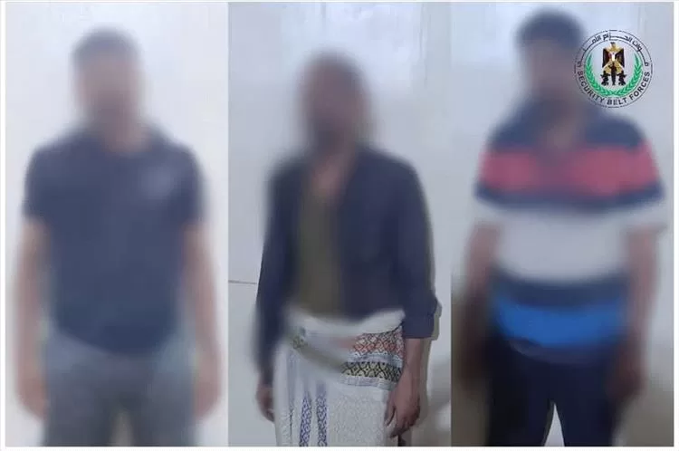 قوات الحزام الأمني تضبط عدداً من مروّجي ومتعاطي المخدرات في عدن