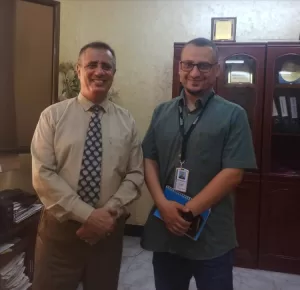 اخبار عدن – لقاء مدير مكتب الشؤون الاجتماعية والعمل في عدن مع ممثل الأمم المتحدة