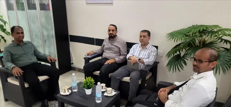 مؤسسة قمة عدن للصحة والتربية والتنمية تبحث عن أوجه تعاون مشترك للتداخلات المستقبلية في القطاع الصحي مع مؤسسة يمان للتنمية الصحية والاجتماعية