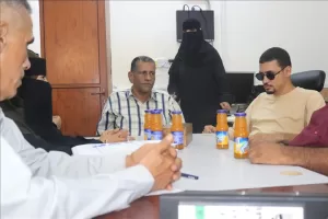 اخبار عدن – مدير إدارة الجمعيات يقوم بزيارة تفقدية لجمعية المكفوفين