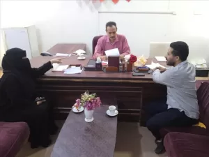 اخبار عدن – مدير مستشفى الأمراض النفسية يلتقي مسؤول المنح والشراكات في مؤسسة ينابيع الربيع