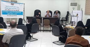 اخبار عدن – وزارة الرعاية الطبية في عدن تنظم ورش عمل حول إدارة حالات الكوليرا ومكافحة العدوى والتخلص من المخلفات