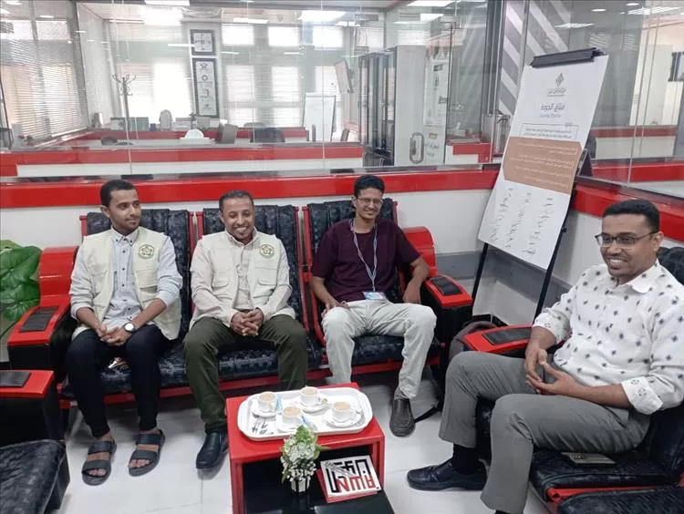 إتحاد الملتقيات الشبابية التطوعية بساحل حضرموت في ضيافة مؤسسة العون للتنمية