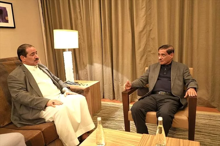 عضو مجلس القيادة البحسني يطلع من وزير الداخلية على الأوضاع الأمنية في المحافظات المحررة