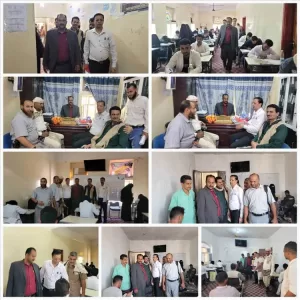 اخبار وردت الآن – الشاعري والحضوري يفتتحان امتحانات كلية عدن للعلوم الطبية والبرنامجية في قعطبة