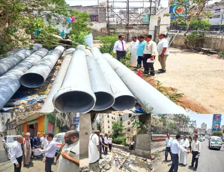 مدير عام "القاهرة" يُلزم المقاول بسرعة استكمال أعمال الحفر وتغيير شبكة الصرف الصحي في حي الكوثر