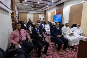 اخبار وردت الآن – كلية مجتمع حضرموت الدولية تقيم ورشة عمل حول إنشاء البرامج وفق نظام المخرجات