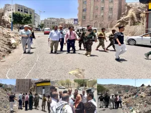 اخبار وردت الآن – محافظة القاهرة وصندوق النظافة في تعز يبدؤون حملة لإزالة النفايات وفتح الشارع