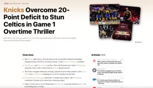 الجسيم يجلب قارئ الأخبار الذي يعمل بنيو ذكاء إلى الويب على الويب