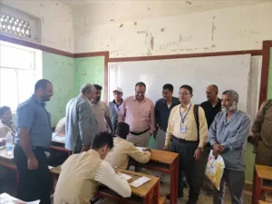 اليمن اليوم اخبار المحافظات – الشاعري والحنق يشيدون بمستوى الانضباط في مراكز الاختبارات بمديرية قعطبة