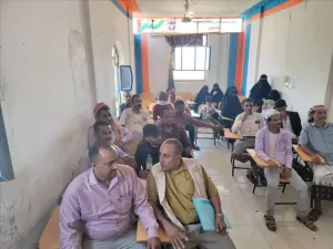 اليمن اليوم اخبار المحافظات – الشاعري يعقد لقاءات تشاورية مع منظمة اكتد من أجل دعم الأسر النازحة والفق…