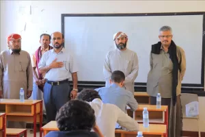 اليمن اليوم اخبار المحافظات – المدير بن حريز يتفقد سير اختبارات إنهاء المرحلة الثانوية العامة بثانويتي…