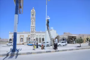 اليمن اليوم اخبار المحافظات – تنفيذية مؤتمر حضرموت الجامع بتريم يطلق حملة لرفع الأعلام دعماً للحكم الذ