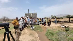 اليمن اليوم اخبار المحافظات – زيارة ميدانية لمزرعة الزميل صالح صائل في حبيل جبر