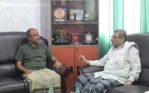 اليمن اليوم اخبار المحافظات – فارس هلابي يناقش المعوقات والصعوبات التي تواجه القطاع الخاص مع نائب رئيس