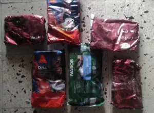 اليمن اليوم اخبار المحافظات – قسم شرطة الوبح بالضالع تلقي القبض على كميات يشتبة انها مخدرة