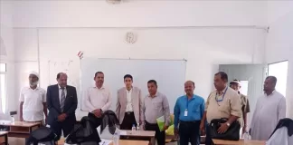 لجنة الإشراف المركزي لإمتحانات الثانوية العامة تزور عدد من المراكز الامتحانية بمديرتي سيؤن وشبام