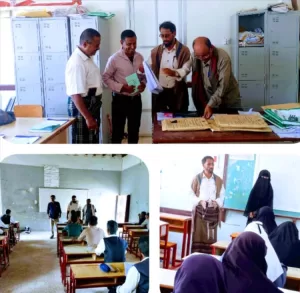 اليمن اليوم اخبار المحافظات – مدير تربية ميفعة شبوة يستقبل فريق الإشراف الوزاري لتفقد سير الاختبارات ا