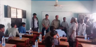 اليمن اليوم اخبار المحافظات مدير عام رضوم يدشّن امتحانات