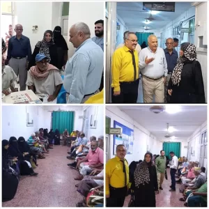 اليمن اليوم اخبار عدن – اختتام المخيم الطبي المجاني للأمراض المزمنة في المجمع الصحي بالقطيع م/ صيرة