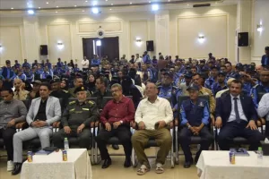 اليمن اليوم اخبار عدن – اختتام فعاليات أسبوع المرور بحفل خطابي وتكريمي باهر