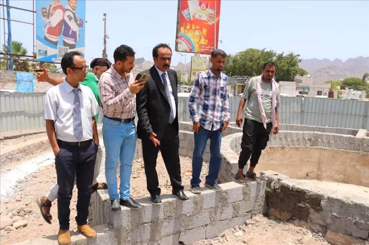الزهري يتفقد بدء أعمال إعادة تأهيل وتطوير جولة البجع بخورمكسر