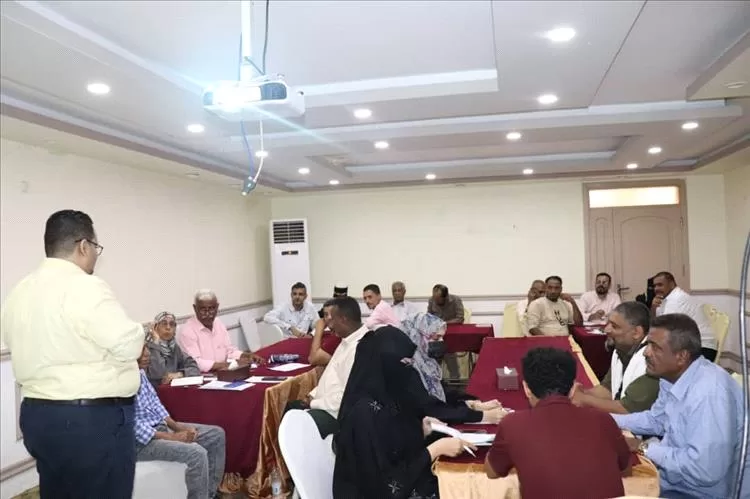 انطلاق دورة تدريبية لبناء قدرات موظفي وزارة الزراعة والري والثروة السمكية في عدن