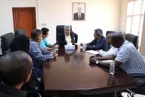 اليمن اليوم اخبار عدن – باصهيب يبحث مع مسؤولين أممين سبل مواجهة تحديات الغذاء والتنسيق المشترك مع أطبا