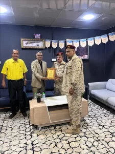 اليمن اليوم اخبار عدن – بحضور معالي وزير الدفاع.. مدير مرور عدن يكرم مدير دائرة الإمداد والتموين قائد