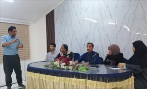 اليمن اليوم اخبار عدن – سلسلة محاضرات في لغة الإشارة بكلية التربية عدن