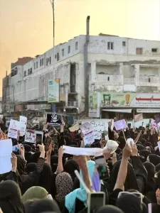 اليمن اليوم اخبار عدن – عدن: اللجنة الوطنية للمرأة تؤيد الوقفة الاحتجاجية النسوية المطالبة بتحسين الخد