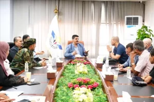 اليمن اليوم اخبار عدن – مدير عام مطار عدن الدولي يلتقي مع وفد الإنتربول الدولي