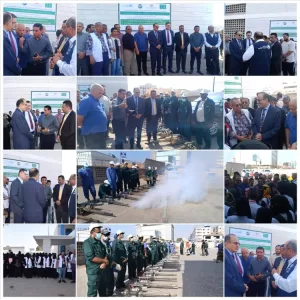 اليمن اليوم اخبار عدن – وزير الصحة يدشن حملات الرش الضبابي والتوعية المجتمعية  لمكافحة حمى الضنك والحم…